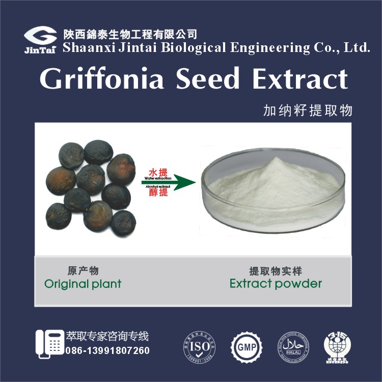优质加纳籽提取物5-羟基色氨酸（98% 99% ）