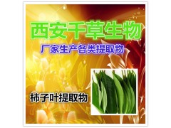 柿叶提纯粉 西安千草生物特价直销