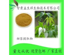 甜茶提取物 甜茶叶甙20% 甜茶提取液 甘肃医生祥